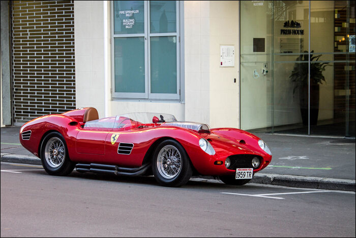 1959-es Ferrari Testa Rossa.