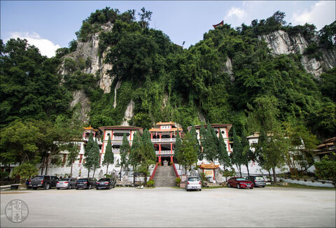 Az Ipoh közelében található Perak Tong templom.